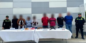 Redada policial deja ocho capturados en el Atlántico, entre ellos tres presuntos implicados en un homicidio