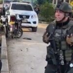 “Si quiere me arrodillo, pero no nos hagan nada”: la súplica de un policía durante tensión con mineros en Tolima