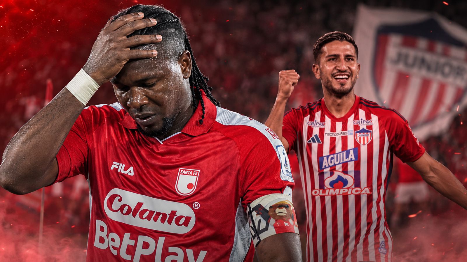 ¡Gracias “Cacha”! Junior empató con Santa Fe en Bogotá y el paso a la final se definirá en Barranquilla