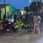 Sicarios en moto abrieron fuego contra dos hombres que departían en La Playa, Barranquilla