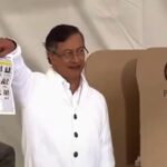 Por Iván Cepeda y Aida Quilcué, así marcó el tarjetón el presidente Petro: reveló su voto en público