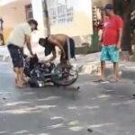 Tras cometer atentado, a sicarios se les apagó la moto en Ciudad Modesto, Barranquilla: ¡capturaron a uno!