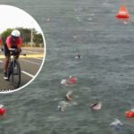 Alcaldía calentó el ‘Ironman 70.3 Barranquilla’ con una exitosa jornada de entrenamiento