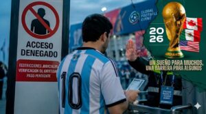 Más de 30 mil hinchas argentinos vetados de entrar a estadios del Mundial por violencia e inasistencia alimentaria