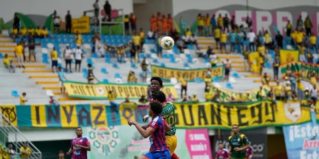 Real Cartagena fue goleado por Unión y vuelve a embolatar su deseo de cortar 14 años en la B