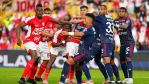 Anuncian fecha y hora del juego de ida por la semifinal entre Santa Fe y Junior en Bogotá