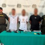 “Suman 24 anotaciones”: capturan a tres presuntos dinamizadores de homicidios en el barrio Rebolo