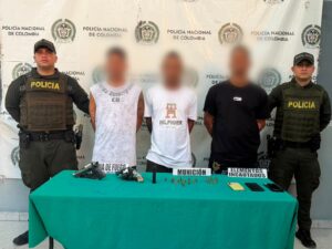 “Suman 24 anotaciones”: capturan a tres presuntos dinamizadores de homicidios en el barrio Rebolo