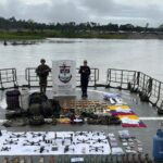 Armada frustra posibles atentados e incauta drones, explosivos y material de guerra en el Cauca