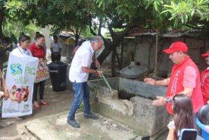 Gobernador Verano lideró jornada integral de prevención y control del dengue en Juan de Acosta