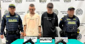 Capturados tres presuntos delincuentes cuando pretendían hurtar a comensales en restaurante del norte de Barranquilla