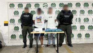 Policía captura a seis presuntos Costeños y Pepes por presunta extorsión y otros delitos en Barranquilla y Soledad