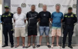 Policía captura a cuatro personas señaladas de participar en homicidio múltiple en Villa Cordialidad