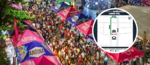 Cierre vial a la altura de la Plaza de la Paz por realización de evento gastronómico