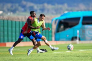 Colombia a entrenar con miras a su segunda fecha contra Congo: los titulares trabajaron en la recuperación