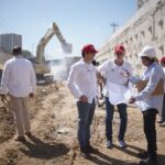 Gobernación intensifica frentes de obra en el tramo elevado de la Gran Vía para asegurar su entrega definitiva