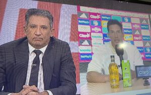 La cara de Casale reflejó la desazón del periodismo del interior tras la goleada a Nacional