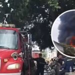 “Hubo una explosión en el área de pintura”: bomberos controlaron incendio en ebanistería del barrio Atlántico