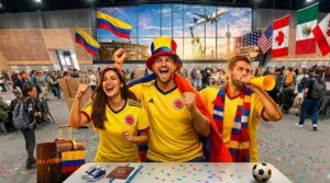 ¡Unos votos menos para segunda vuelta! Más de 106.000 colombianos viajaron al Mundial 2026