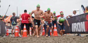 Barranquilla, ciudad deportiva: con natación desde Puerto Mocho, arrancó el Ironman 70.3