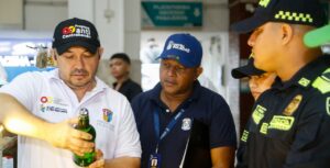 Soledad fortalece la lucha contra el licor adulterado y de contrabando en la Terminal Metropolitana