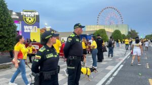 La seguridad también juega: 1.000 policías acompañaran la jornada mundialista en Barranquilla