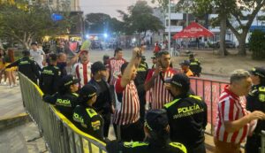 Más de 1.000 policías garantizarán la seguridad del partido Junior vs. Nacional en Barranquilla