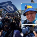 ¡Tremendo estrellón! En Estados Unidos, periodista le puso el micrófono a “hincha argentino” y este le salió colombiano