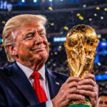 Trump rompería histórico protocolo y levantaría con los campeones la copa mundo: ¿FIFA con venías?
