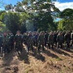 Listos para dejar las armas: 100 guerrilleros de Coordinadora Nacional Ejército Bolivariano entran a zona de preconcentración