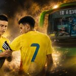 James y Lucho, los conductores del bus ‘tricolor’ que empezará hoy su andar en el Mundial 2026