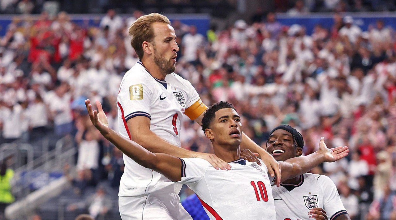 ¡Esto es Inglaterra! Con un Harry Kane brillante, los ingleses pasaron por encima de Croacia en su debut