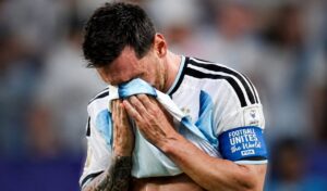 Sus lágrimas no fueron por su primer gol en el Mundial, sino por su padre: Messi juega preocupado