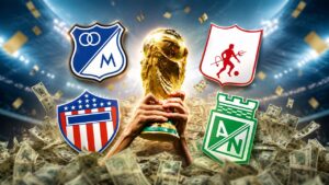 El arranque del Mundial 2026 ya comienza a dejarles ganancias a Junior, Nacional, América y Millonarios