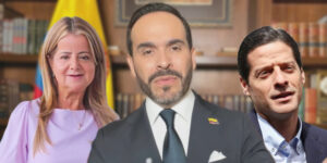Elsa Noguera y Mauricio Gómez en el gabinete ministerial del presidente electo Abelardo de la Espriella