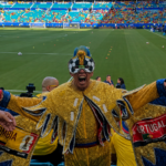¡Un Mundial más para el Cole! Este barranquillero arrebatao volvió a alentar desde las gradas a su Tricolor