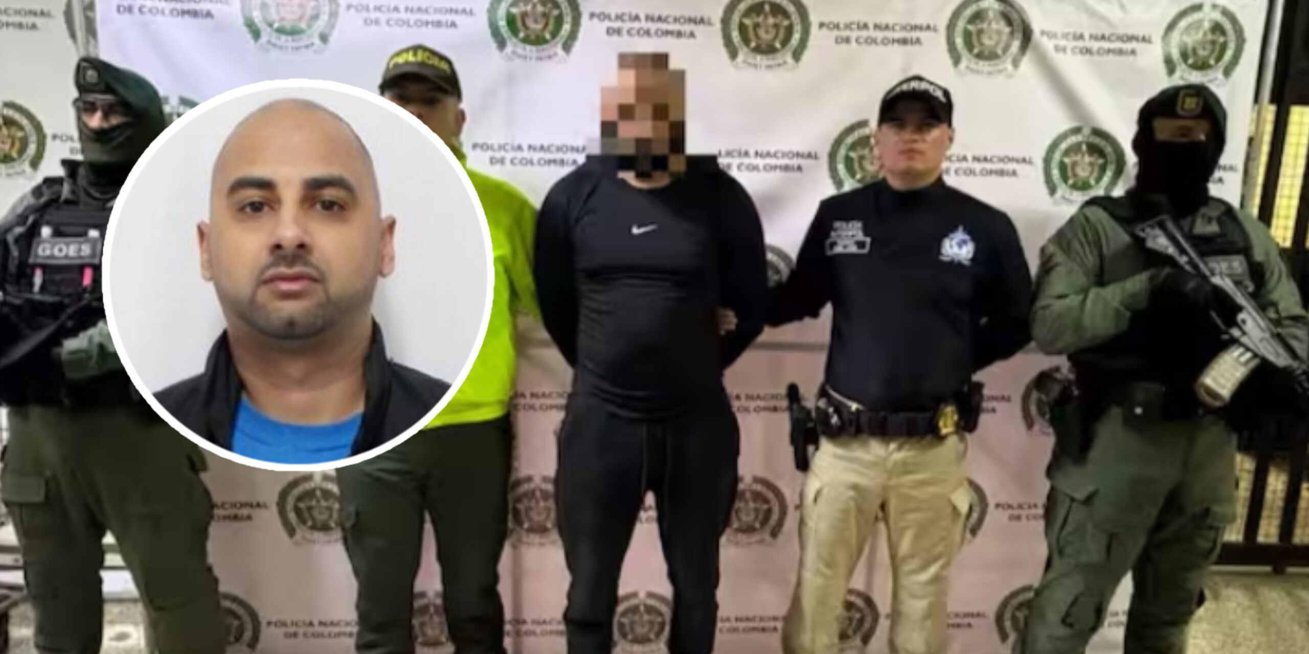 Capturan en Medellín a canadiense buscado por narcotráfico y contrabando de armas en EE. UU.