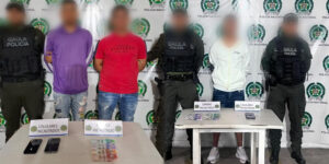 ¡Les cayó el Gaula! Capturan a tres presuntos extorsionistas que acechaban a comerciantes en Barranquilla