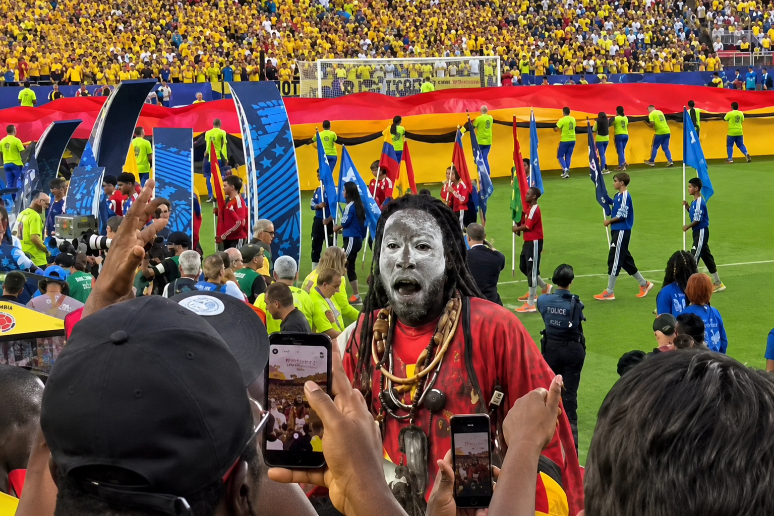 “Polvo mágico” de Nana tampoco sometió a los hinchas colombianos: el brujo ghanés acabó asustado