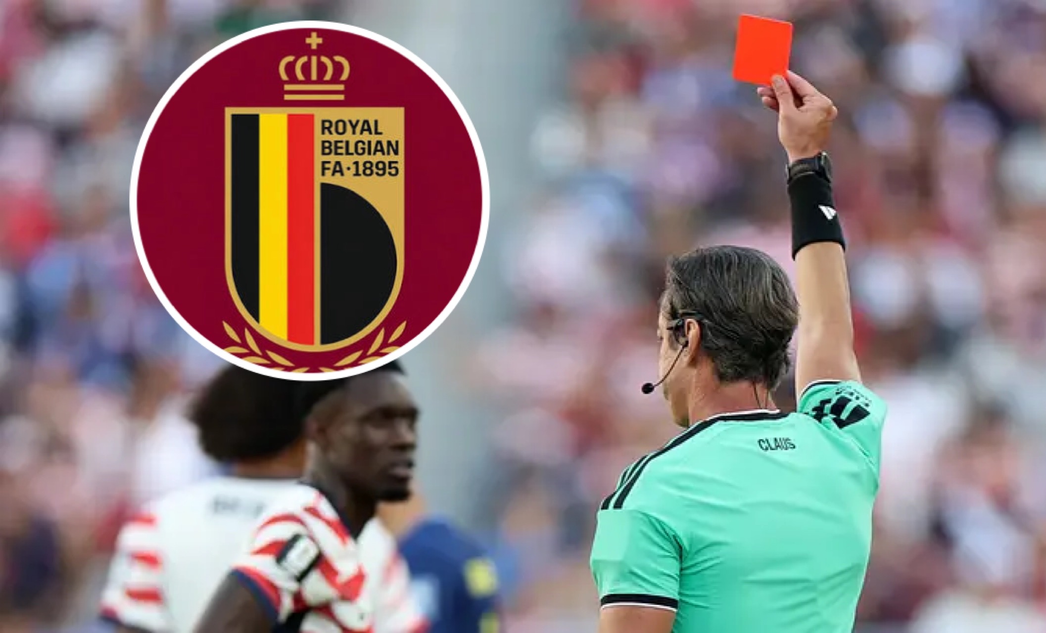Real Federación Belga de Fútbol impugnará la roja suspendida al jugador de USA: advierten un “juego sucio”