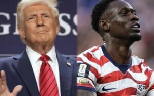“Sí, pedí una revisión”: Trump confirmó su incidencia en la suspensión de la tarjeta roja a jugador de USA