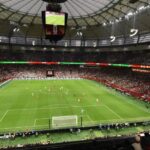 Apenas pise el gramado del BC Place, Colombia será la primera selección en jugar en las tres sedes del Mundial