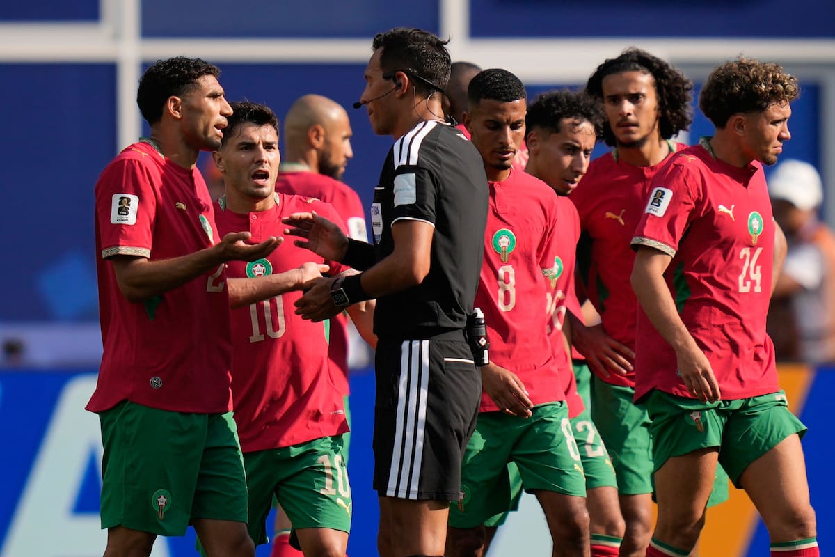 Selección Marruecos denunció que en el golazo de Mbappé hubo mano previa: ¿y si hubiese sido Argentina?
