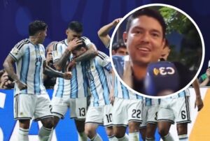 “No me importa que me digan corroncho”: barranquillero que estará hinchando con todo a Argentina contra Inglaterra