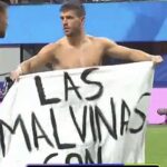 Tras remontarle la batalla a Inglaterra a puro corazón, los jugadores argentinos le recordaron las Malvinas a los ingleses