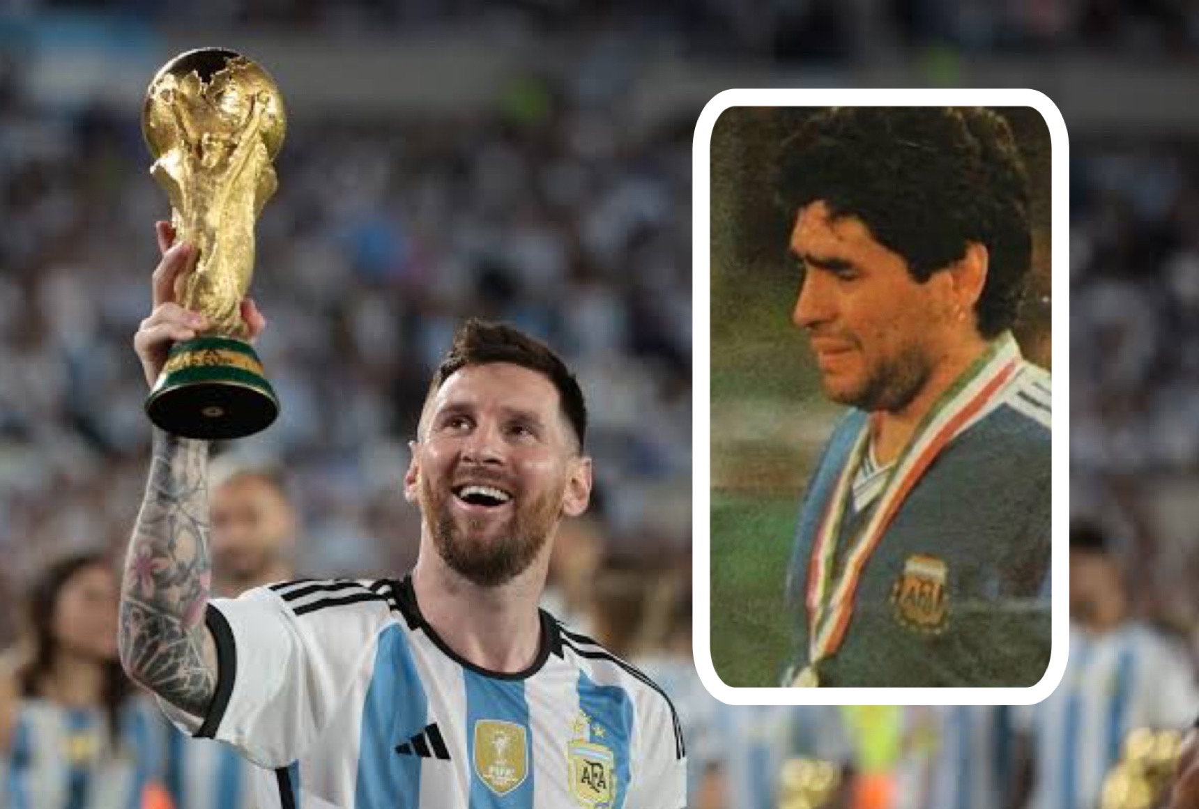 Messi y su séquito podrían romper un antecedente similar cuando Argentina buscó ser bicampeona consecutiva del mundo en 1990