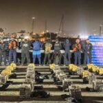 Interceptan lancha “Go Fast” con más de tres toneladas de cocaína a 100 millas náuticas de Cartagena