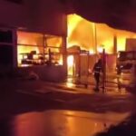 Bomberos de Galapa y Barranquilla sofocaron incendio de gran magnitud en Parque Industrial Ferrari Park