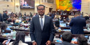 Winsner Sandoval asume su curul en la Cámara con una promesa: defender los derechos de las comunidades afrodescendientes