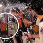 Hinchas de Países Bajos no se aguantaron que colombianos les echaran espuma y “armaron la de Troya”